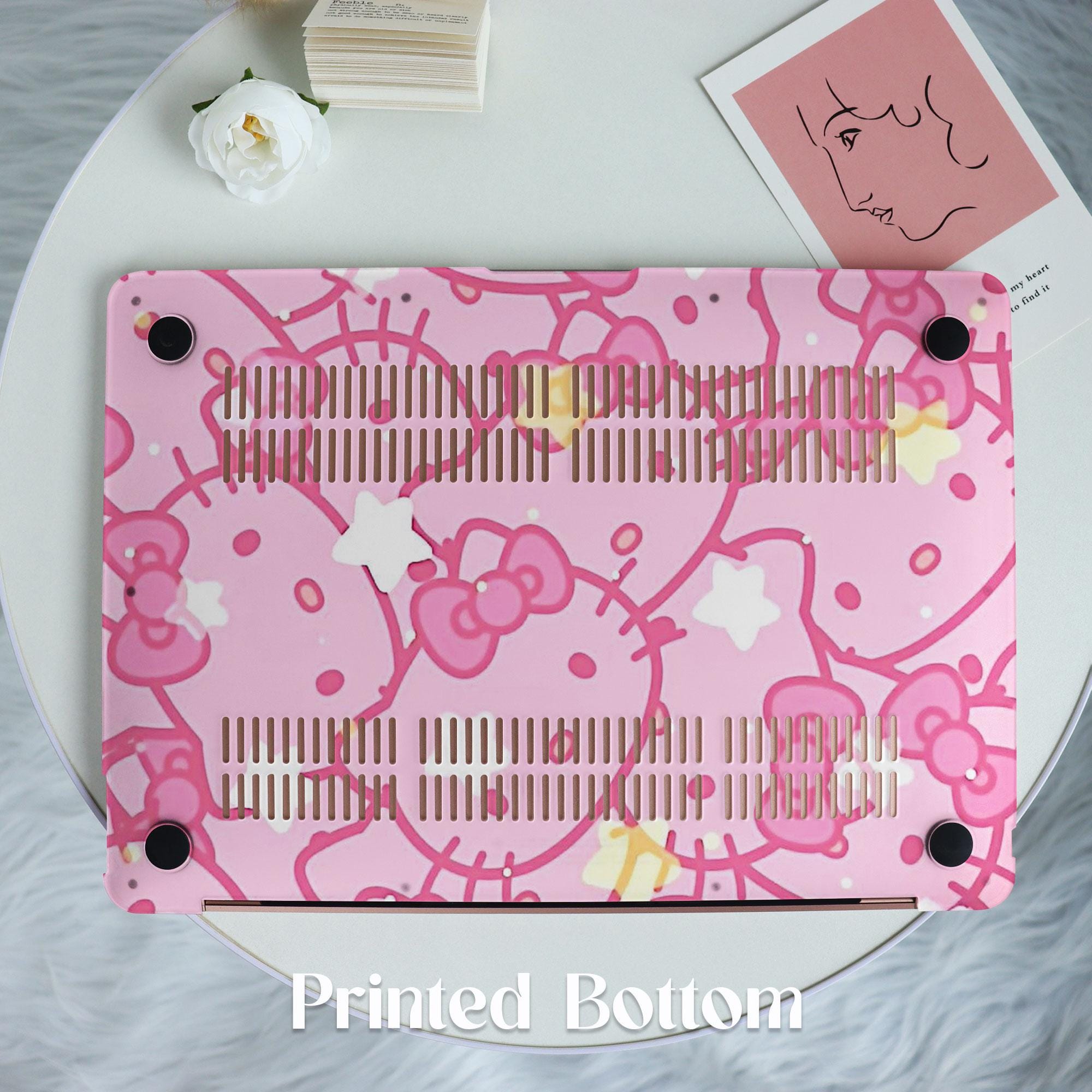 Cute Hello Kitty New Pro Mac Protective Case Personalized Name for