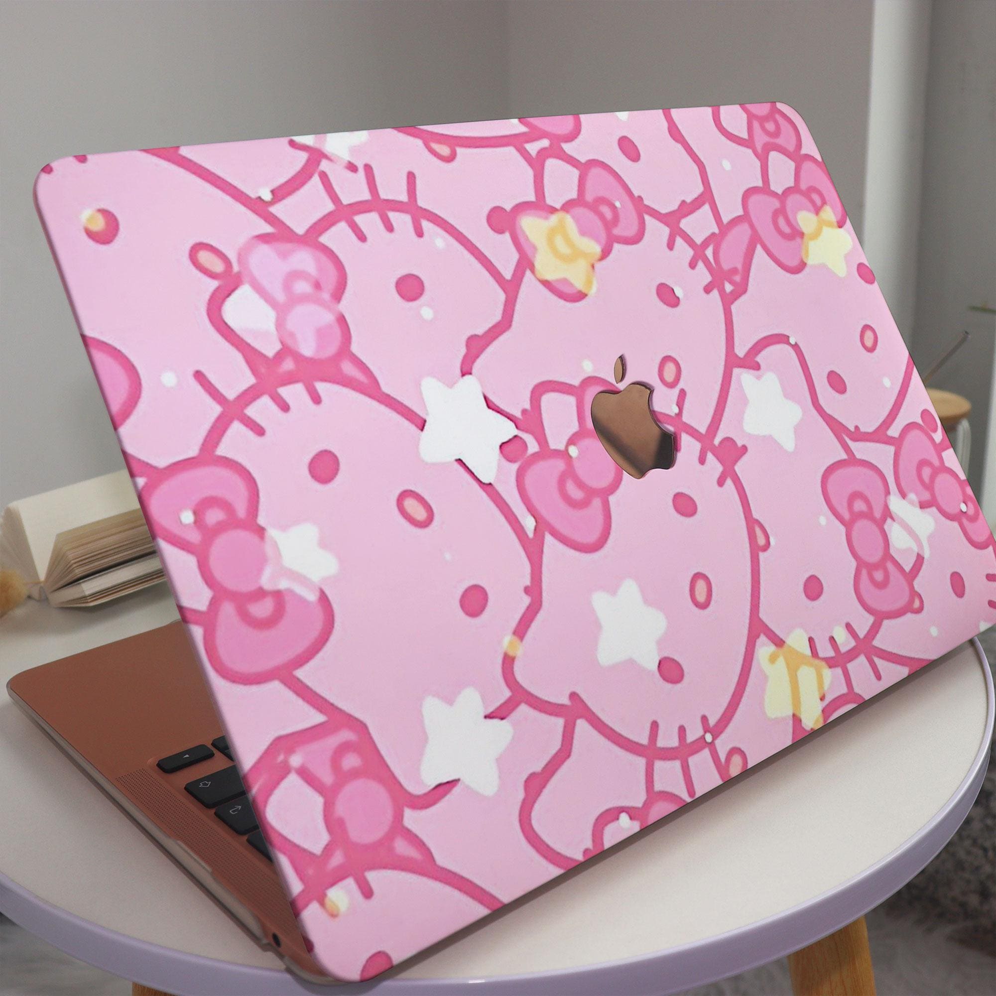 Cute Hello Kitty New Pro Mac Protective Case Personalized Name for