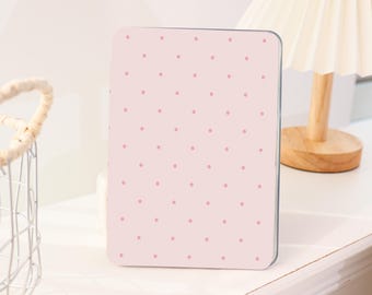 Pink Polka Dots Kindle Personalized For Case Paperwhite 1/2/3/4, Paperwhite Case, Paperwhite "6", Kindle 2024/2025, Kindle Paperwhite Cover
