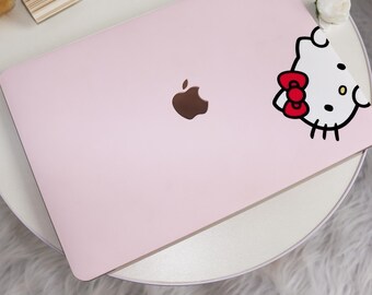 Pink Hello Kitty New Mac Protective Case Personalized Name for