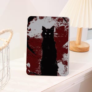 Evil Black Cat Kindle Personalized For Case Paperwhite 1/2/3/4, Paperwhite Case, Paperwhite &quot;6&quot;, Kindle 2024/2025, Kindle Paperwhite Cover