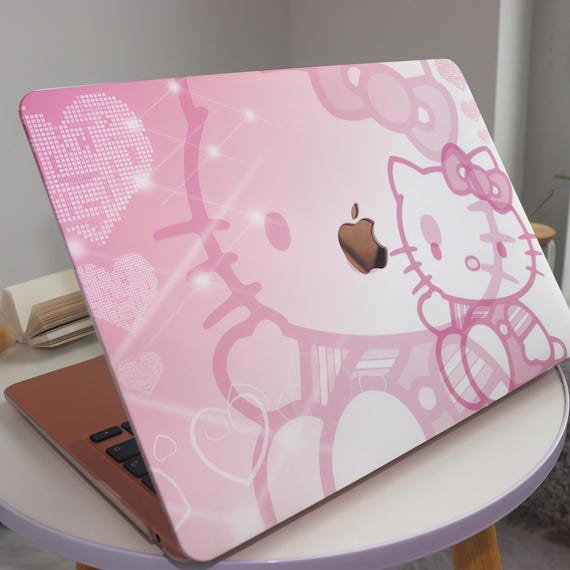 Cute Hello Kitty New Mac Protective Case Personalized Name for