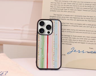Colorful Stripes iPhone Case For iPhone 16 15 14 13 12 Pro Max Plus Mini iPhone 13 12 11 X XS XR SE iPhone Cover 2025 New Mobile Phone Case