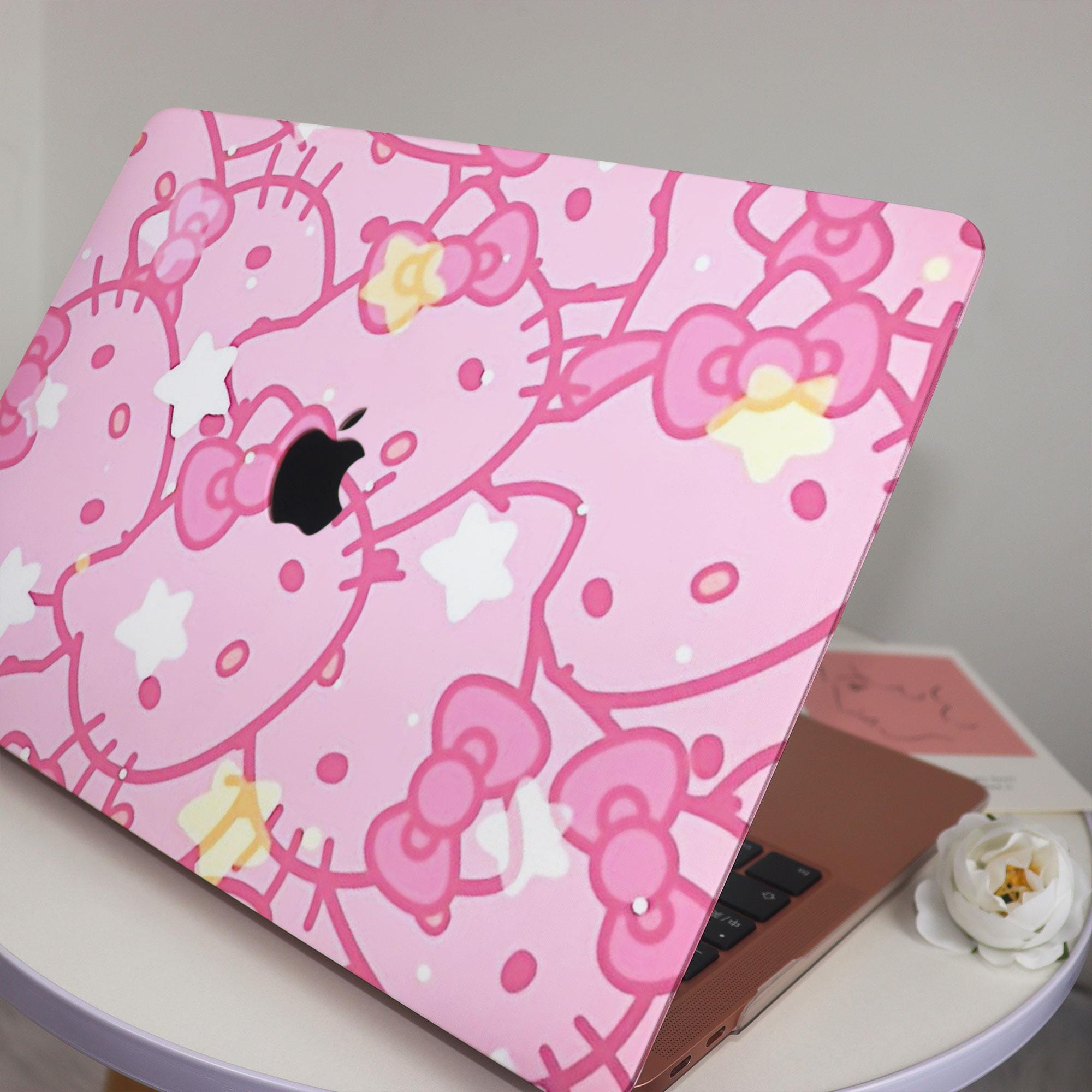 Cute Hello Kitty New Pro Mac Protective Case Personalized Name for