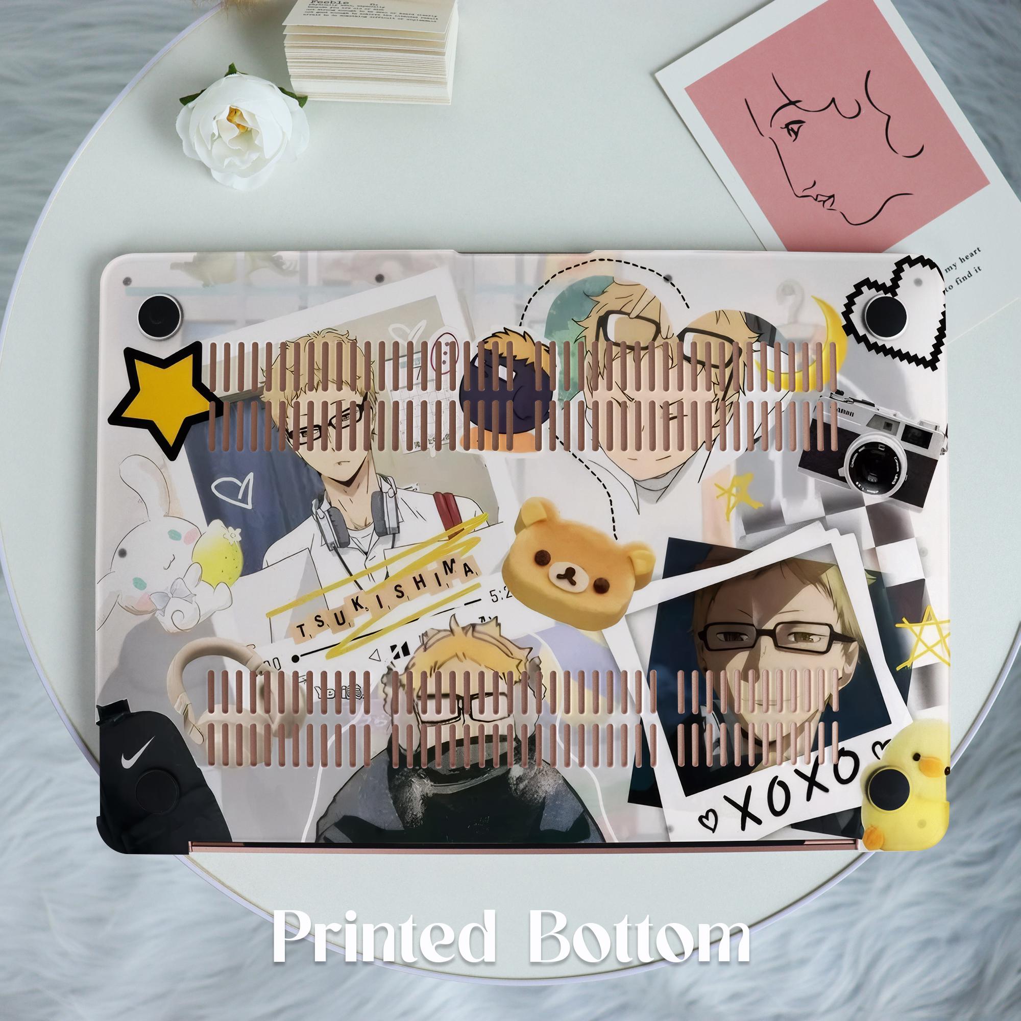 Haikyuu Cartoon New Mac Protective Case Personalized Name