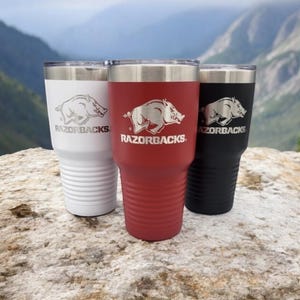 30 oz Razorback Tumblers