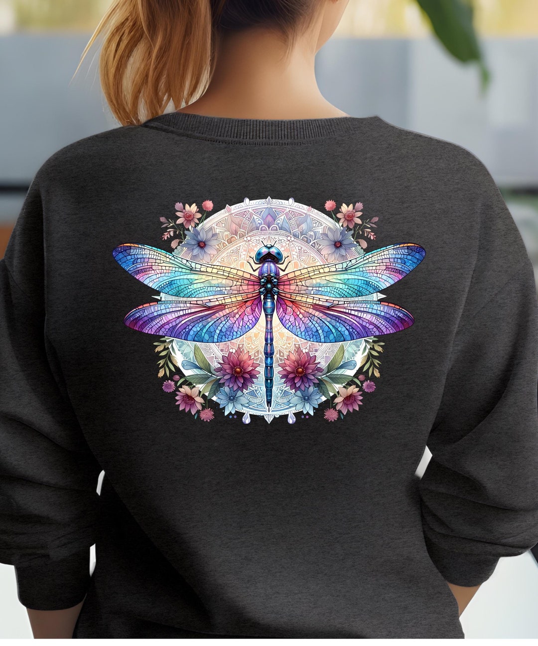Pre-Order Rainbows & Dragonflies Jumper by Wellie Kate main image 1