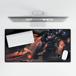 LOL Aatrox Gaming Mouse Pad - League of legends Desk Mat - Custom Desk Mat - Office Desk Mat - Extended Mouse Pad - Custom Gaming Mat