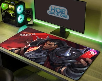 Darius League of Legends Artwork Desk Mat | Gaming Mousepad