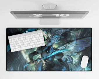 Fantasy Gamer Mouse Pad | Lol Janna Desk Mat