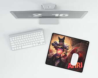 Ahri League of Legends Desk Mat – Gaming Mouse Pad Accessory