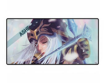 Fantasy Gaming Desk Mat, Ashe Character Mouse Pad