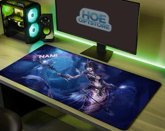 Nami Mermaid Fantasy Desk Mat | Gaming Mousepad