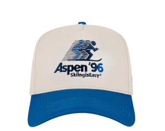 El sombrero "Aspen '96" (azul/crema)
