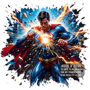 4 PNG Homem Herói flash Super-herói morcego herói fã arte Vidro rachado Design digital Arquivo PNG para sublimação - Alta resolução - Digital instantâneo