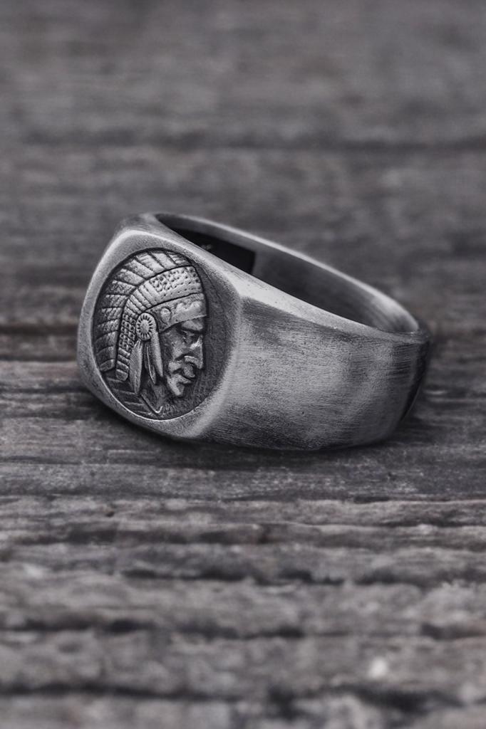 Nativ American Ringe Bei Indian-Style