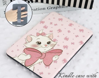 Pretty Cat Kindle Case, Auto Wake/Sleep Case paperwhite 12th 2024 case, Colorsoft Cover, Paperwhite Cover, Kindle 11th 10th, Prezent dla Niej