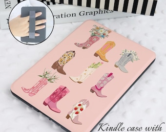 Creative Boots Personalized Kindle Paperwhite Case,kindle paperwhite 12th 2024 7'' case,Colorsoft Cover,Paperwhite Cover,kindle 11th Gen