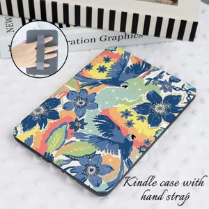 Tropical prtint Personalized Kindle Paperwhite Case,kindle paperwhite 12th 2024 7'' case,Colorsoft Cover,Paperwhite Cover,kindle 11th Gen