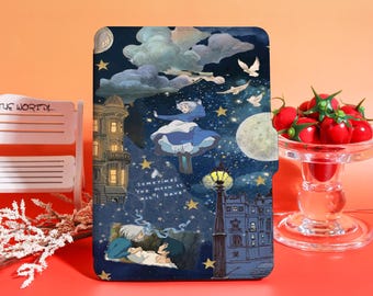 Howl's Moving Castle Gepersonaliseerde Kindle Paperwhite-hoes, Paperwhite 12e 2024 7''-hoes, Colorsoft-omslag, Paperwhite-omslag, Kindle 11e generatie
