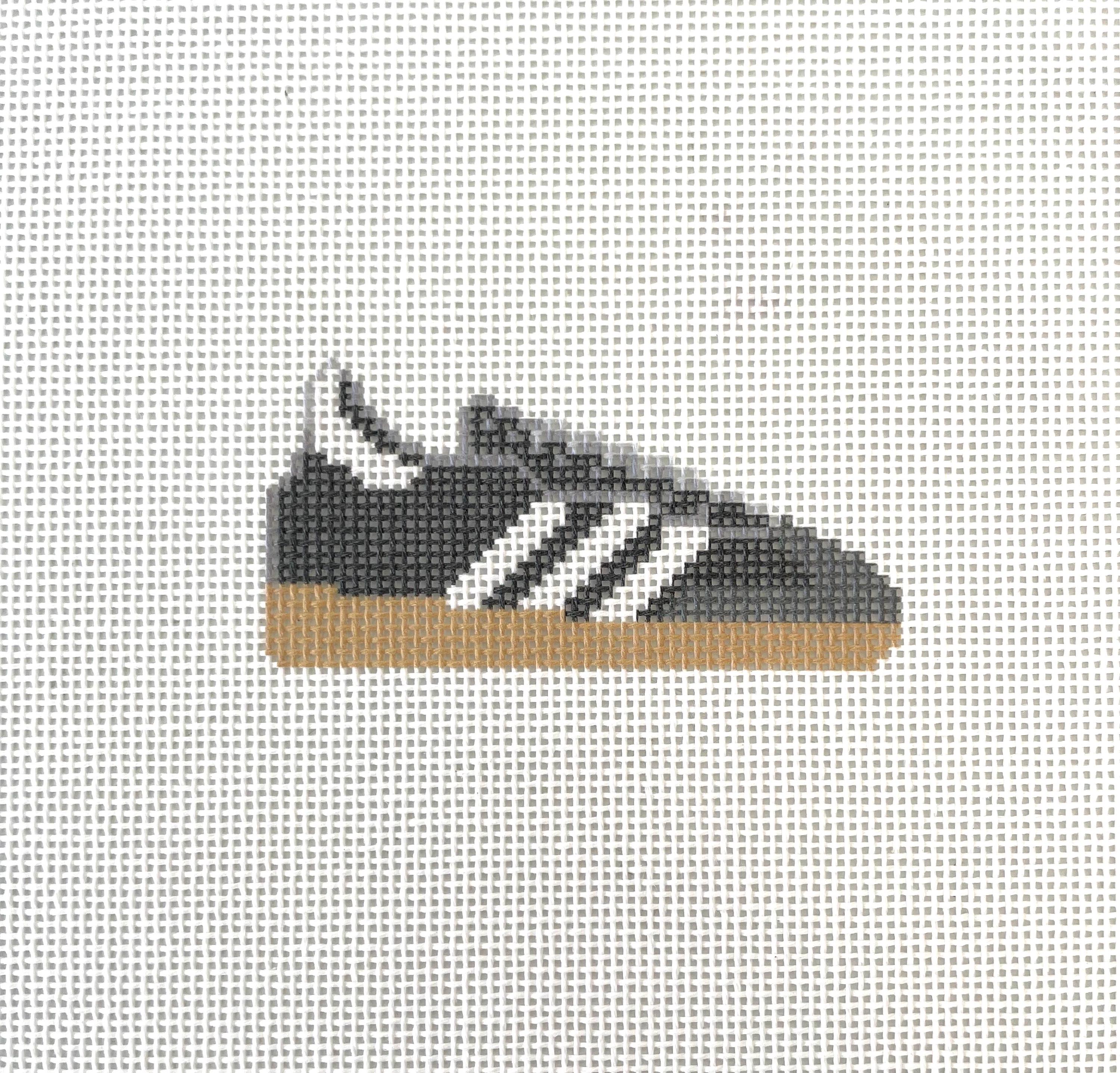 Samba shoe - printed needlepoint canvas