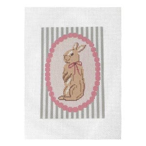 Kinderzimmer Hase bedruckte Nadelspitze Leinwand