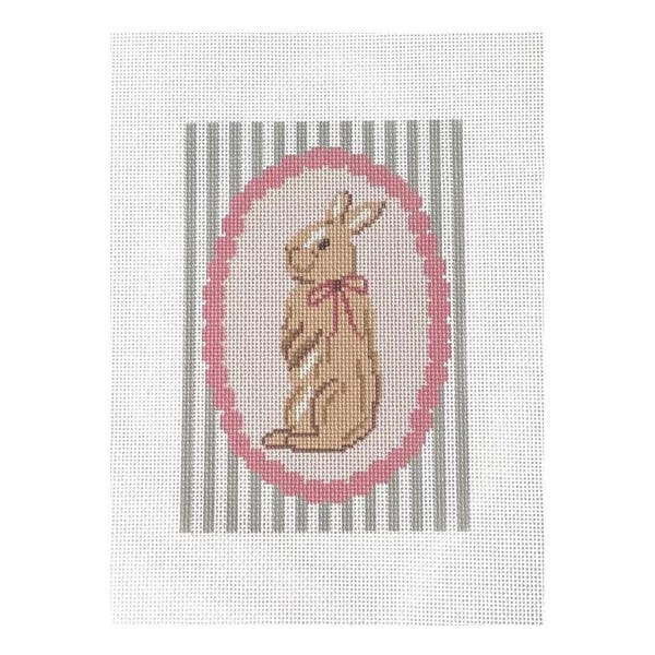 Kinderzimmer Hase bedruckte Nadelspitze Leinwand