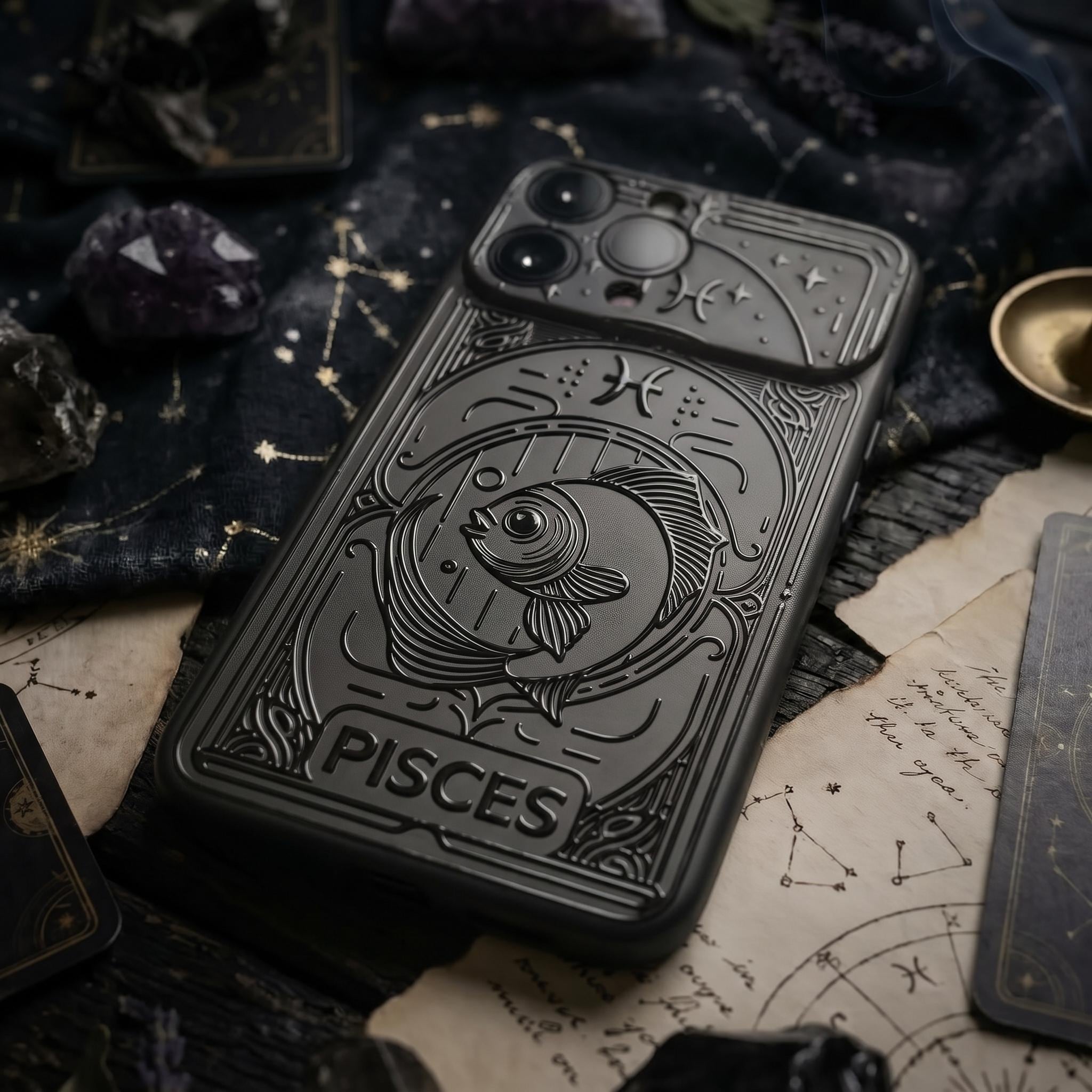 Phone Case Pisces - Etsy