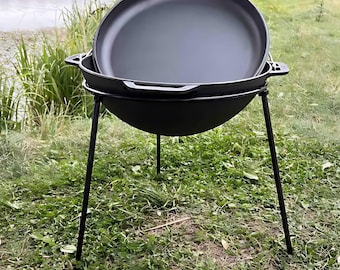 Camping Cookware Set with Lid, Portable Cooking Pot and Gear for Hiking, Ideal Outdoor Gift