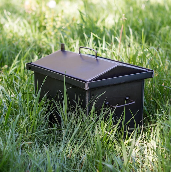 Steel Backyard Smoker for Hot Smoking, Camp Portable Smokehouse for Cooking Smoked Meat and Fish, Cooking Smoked Food Indoor or Outdoor - Etsy