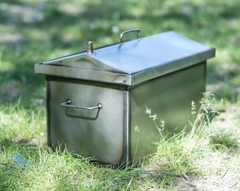 Smokehouse for Brisket & Ham, Large BBQ Smoker Grill, Outdoor Cooking Gift, Backyard Smoker, Father's Day Gift, Professional Meat Smoker