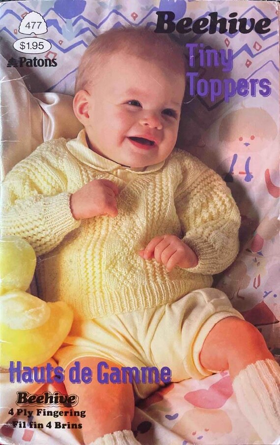 Tiny Toppers - Patons Beehive #477