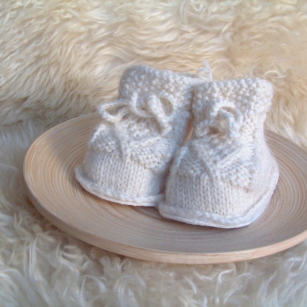 Organic Irish design baby shoes