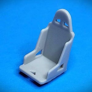 3D Printed 1/25 Scale Economy High Back Seat