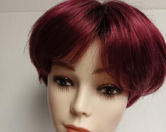 Blake Synthetic Wig in Plumberry Jam-R. High Fashion, High Quality, Closeout Sale! Final Sale!