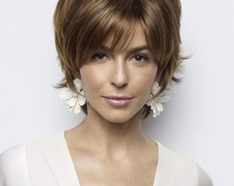 Sky Synthetic Wig In Auburn Sugar - R, High Quality, High Fashion,