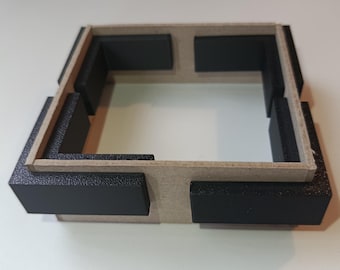 Magnetisches 90-Grad-Eckschablonen-Set – Werkzeug für Schachtelherstellung, Buchbinderei und Bastelarbeiten