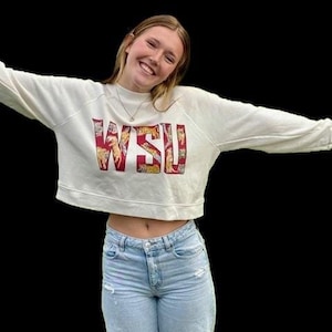 Washington State Universität geerntetes Sweatshirt, WSU, Washington State Universität, WSU Waren