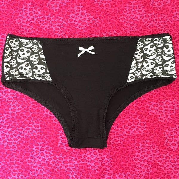 Misfits Women's Panties // Size Small // Lingerie Underwear Punk Goth Gothic Rocker Alternative