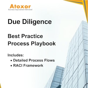 Due Diligence Process Playbook, Workflow, Procedure, Guide, Best Practices, Support Management, Operations Support, Mergers and Acquisitions
