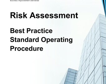 SOP-sjabloon risicobeoordeling | Bedrijfsrisico's identificeren, evalueren en beperken | Direct downloaden | Plug-and-play