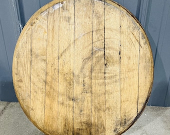 Oak Barrel Head