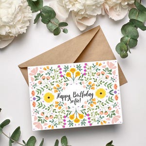 3 biglietti d'auguri personalizzati con busta e sigillo adesivo | Sostenibile e unico | Con il proprio testo