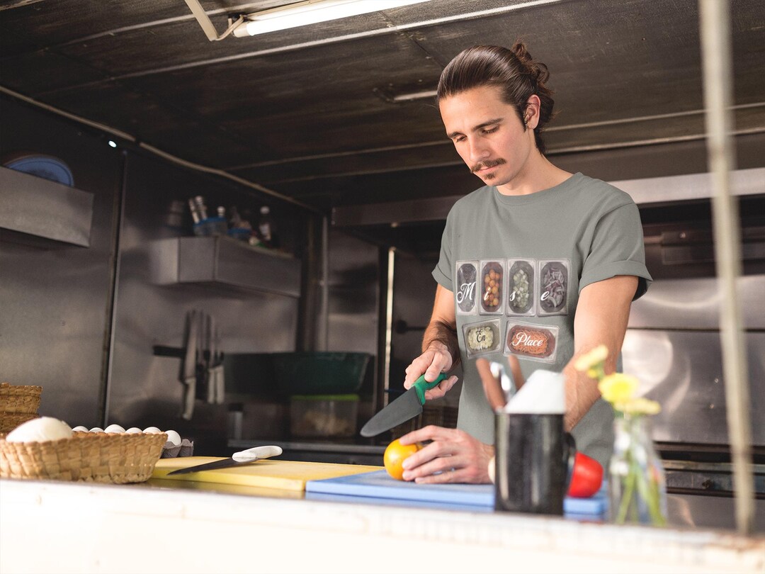 Chef Mis En Place Unisex Tee, Culinary Shirt, Kitchen Gift, Cooking ...