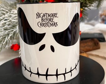 Taza - Taza de cerámica de Pesadilla antes de Navidad - Taza entera