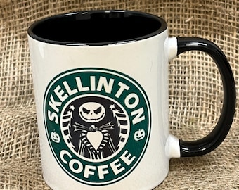 Taza -Taza de cerámica de Pesadilla antes de Navidad- Jack Skellington