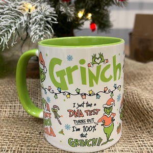 Christmas Grinch Ceramic Mug