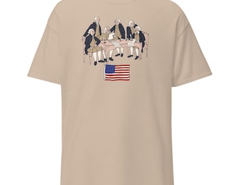 Gründervater Baumwolle Unisex T-Shirt