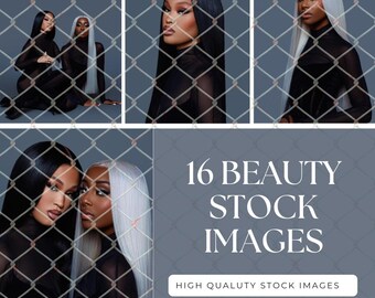16  Hair Stock Images, Hair and beauty Stock Photos,, Beauty Stock Photos, Wig Stock Photos, Hair Model Stock Photos, Instant Download