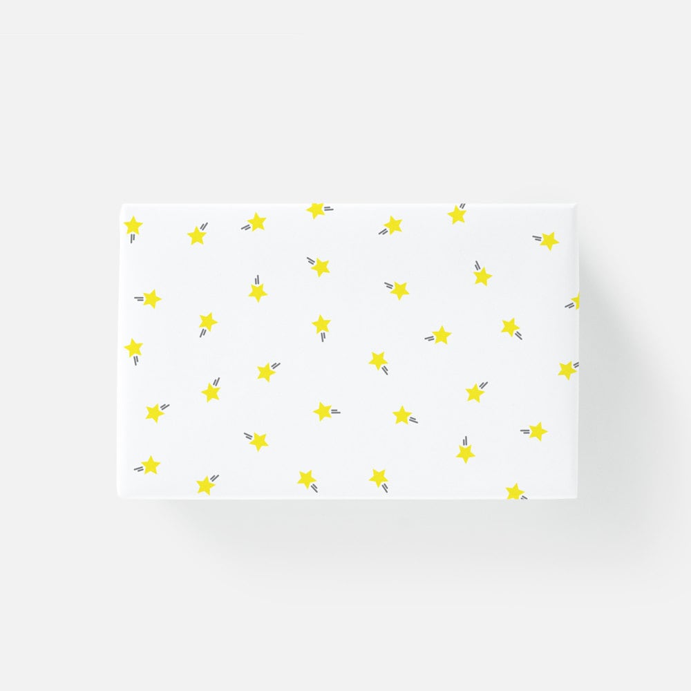 STAR Minimal printable gift wrap. Designer wrapping paper | Etsy
